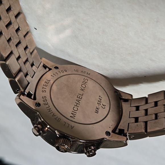 Michael Kors Ritz Chronograph Bronze Watch MK5547 - Picture 7 of 12